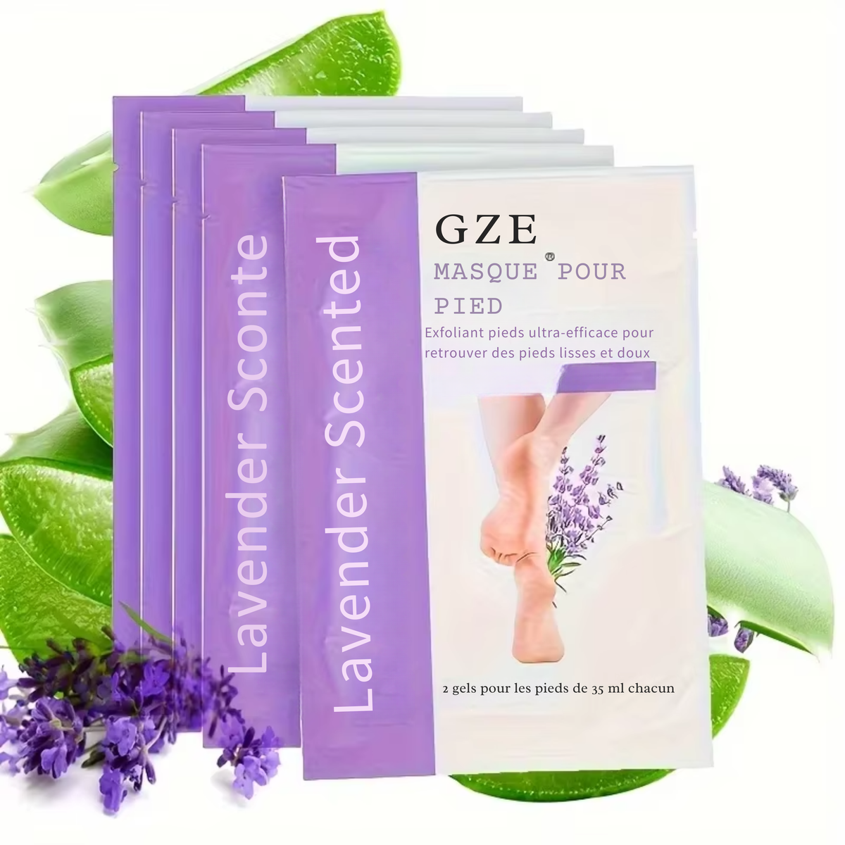 Masque exfoliant pour pieds