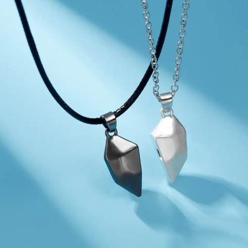 Cœur Connecté - Collier couple magnétique( kit 2 pièces)