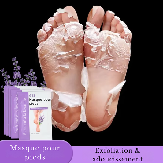 Masque exfoliant pour pieds