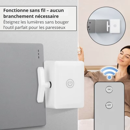 Interrupteur à télécommande pour lampe