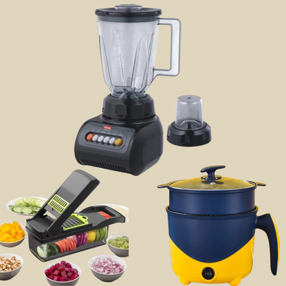 Ensemble Moulinex + Casserole électrique + Coupe légume 1
