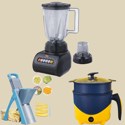 Ensemble Moulinex + Casserole électrique + Coupe légume 2