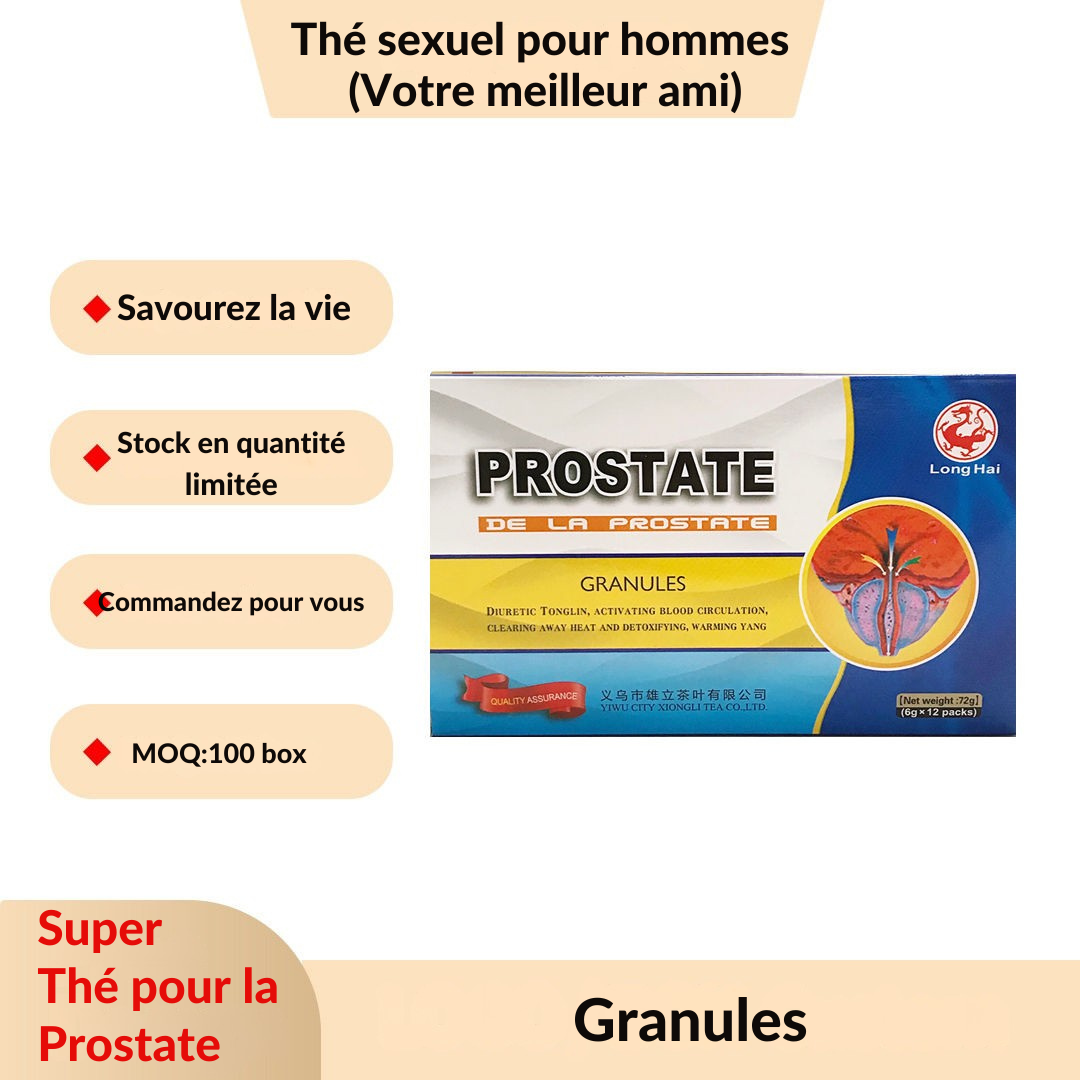 Prostate Long Hai Granules – Solution naturelle pour le bien-être de la prostate