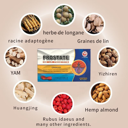 Prostate Long Hai Granules – Solution naturelle pour le bien-être de la prostate